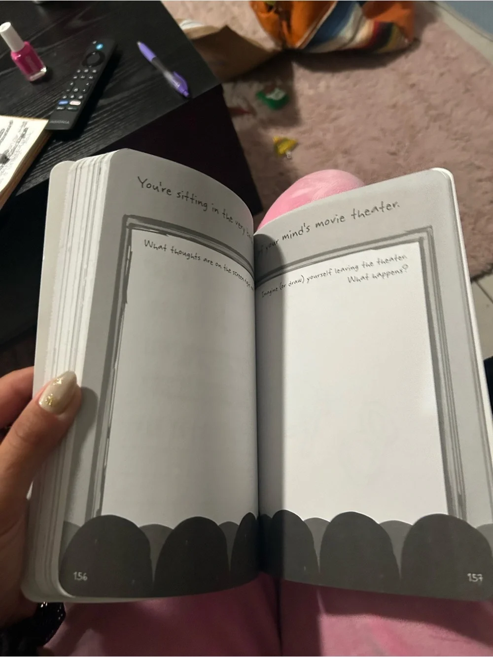 Put Your Feelings Here — Black & Orange DBT Journal